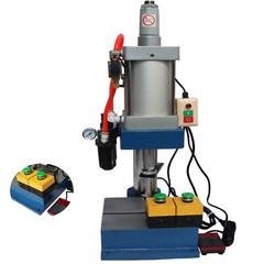 1763Lb/800kg Pneumatic Punch Press Machine 2 Buttons Rated Pressure 0.4-0.7Mpa
