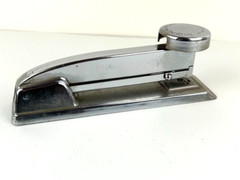 Mid-Century Modern Monarch Chrome Desk Stapler Heavy Duty Modernist Bauhaus