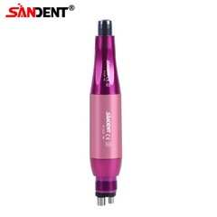 1-10 Dental Hygiene Prophy Handpiece Air Motor 4Holes 4:1 Nose Cone 360°Swivel