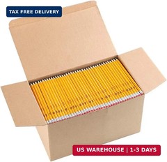 Madisi Wood-Cased #2 HB Pencils Bulk, 1000 Count, Pre-sharpened | Box of Number