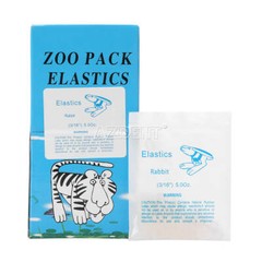 5000Pcs Dental Ortho Elastic Rubber Bands 1/4 3/16 1/8 5/16 3.5OZ 5.0OZ 6.5OZ