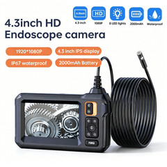 C30-M Dual Lens Industrial Endoscope 1080P HD Image Auto Pipe Inspection Camera