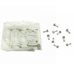 10Pack Dental Orthodontic Crimpable Hook Long/Medium/Short /Stop Stainless Steel