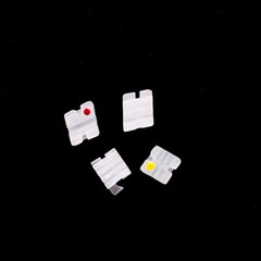 1/10PK Dental Brackets Orthodontic Ceramic Braces Clear MBT Roth 022 Hooks 3/345