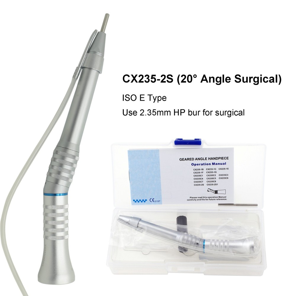 COXO Dental 1:2 20˚ Angle Surgical Handpiece Straight 1:1 2S NSK SGA-E2S SGS-E2S