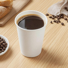 Coffee Cups, 100 Count 12 Oz Paper Cups, Disposable Cups for Hot and Cold, Dispo