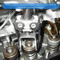 Overhead Valve Spring Compressor Tool, Adjustable Compressor Rustproof Valve Spr
