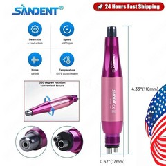 Slow Speed Handpiece Straight Air Motor 4:1 Hygiene Prophy