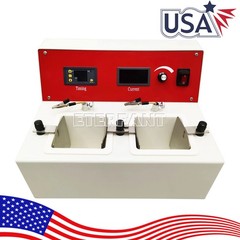 Dental Lab Electrolytic Polish Machine with Two electrolytic Cells 110V 250W