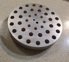 REACTION BLOCKS FOR CIRCULAR TOP HOT PLATE STIRRERS, VIALS