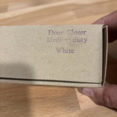 Connecticut GreenStar Medium Duty Door Closer White