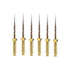Dental R+ Taper Gold Rotary Files F1,F2,F3,F4,F5,S1,S2,SX-F3,SX 31mm 6 file/PK