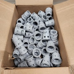 100 count- Ipex KTS15 (089147) 3/4″ PVC Kwikon® Snap-In Male ENT Conduit Adapter