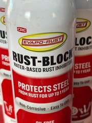 (6) CRC EVAPO-RUST WATER-BASED RUST-BLOCK RUST CORROSION INHIBITOR 12 oz. CANS