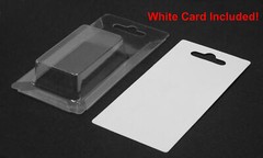 25 PCS New Clear Plastic Clamshell Packaging Blister 4″ x 2″ Retail Display (s)