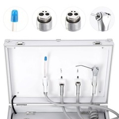 Portatile Dental unidad móvil de entrega de succión compresor de aire 4Hole