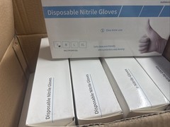 Clear/Translucent Exam/Medical Nitrile Gloves Disposable 4mil 1000PCS Free Ship