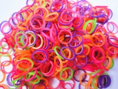 5000Pcs/Pack Dental Super Elastic Rubber Band Colorful ties 2.5/3.5/4.5/6.5OZ