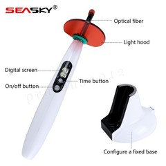 Dental LED Luz de Curado Lampara 1400mW fit LED-B SEASKY WOODPEX NEW