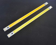 10W 12V 200 X 10mm COB LED Light Strip diode Warm White Red blue Green for Car