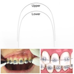 AZDENT Dental Ortho Niti Super Elastic Arch Wires Round/Rectangular Ovoid/Nature