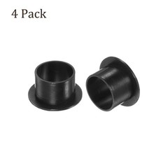 4-Pack Nylon Flanged Sleeve Bearings – Lightweight & Self-Lubricating | 15.1mm B