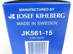 JOSEF KIHLBERG CARTON CLOSING 5/8″ STAPLES, 2,500-ct BOX, JK561-15