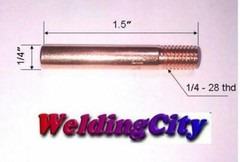 WeldingCity® 10-pk MIG Welding Gun Contact Tip 14-35 for Tweco Lincoln 200-400A
