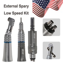 SEASKY Dental Slow Low Speed Handpiece Contra Angle Straight Motor 2/4Hole /Cups