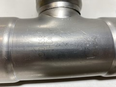 Viega 2″ x 2″ x 1-1/2″ MegaPressG Tee #25401 Carbon Steel