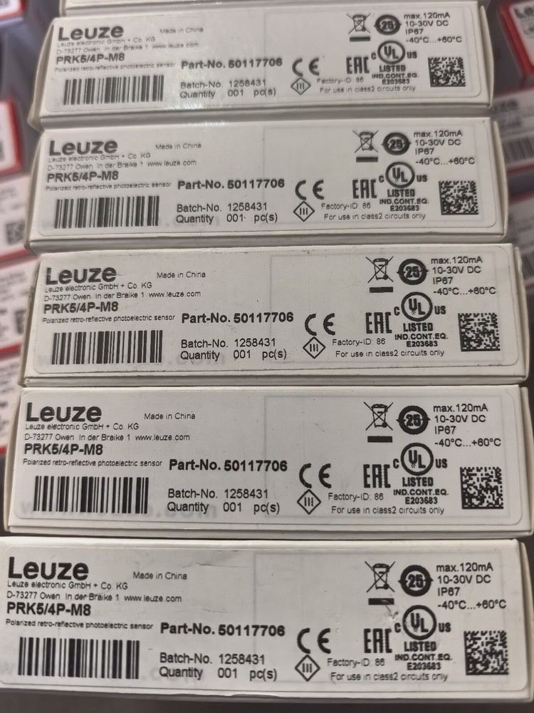 1PC NEW Leuze PRK5/4P-M8 Sensor Fast Shipping