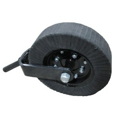 Tail Wheel Assembly with 1-1/4″ fits Bush Hog Fits King Kutter Fits Land Pride