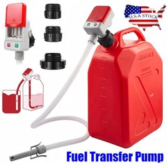 2.4 GPM Battery Powered Electric Fuel Transfer Pump For Gas Oil Water Liquid