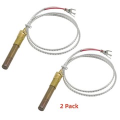2Pack For PITCO 60125501 THERMOPILE (DEEP FRYER PARTS) 36”INCH 910MM 750 MV