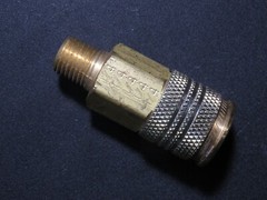 TOPRING Brass Pneumatic Quick Connect Universal Coupling Coupler 1/4″ NPT