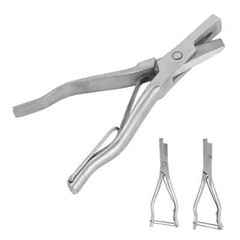 Small Ear Notcher Plier V Shape Veterinary Instruments S/S 0.32″ base x 63″ long