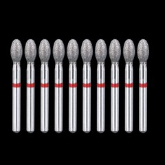 AZDENT Dental Diamond Burs Football/Fine #368-023F #379-023F Friction Grip