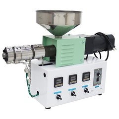 PEEK PLA ABS Plastic Desktop Injection Molding Machine Single Screw Extruder 1in