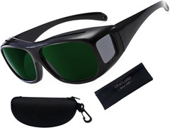Wrap-Around Laser Safety Glasses 200Nm-2000Nm Protective Goggles for Tattooing a