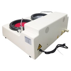 110V 370W Lab Table Double-disc Metallographic Sample Polishing Machine Φ7.99″