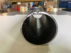 1.25″ OD x .065″ Wall DOM Seamless Round Tube x 8″ Long, Mild Steel Tubing