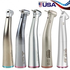 NSK Style Dental 1:1 1:5 1:4.2 LED Contra Angle Handpiece Inner Water Red Ring