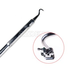AZDENT Dental Ortho Brackets Brace Self-Ligating Active Mini Roth 022 Hooks 345