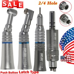 NSK Style Dental Slow Low Speed Handpiece Straight Contra Angle Air Motor 2/4 ns