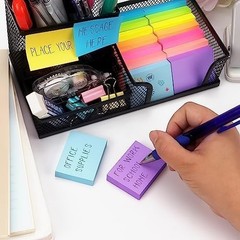 Vibrant Self-Stick Notes 1.5×2 Inch – 8 Pads of 100 Sheets for Creative Planning