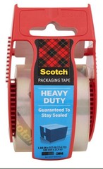 Scotch® Heavy Duty Shipping Packaging Tape, 142-ESF, 1.88 in x 22.2 yd (48 mm x