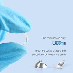 Dental Matrix Bands Ring Sectional Matrice Clamp Wedges Fit Palodent V3 System