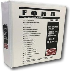 3000 Ford Tractor Technical Service Shop Repair Manual HUGE 948pgs COLOR charts
