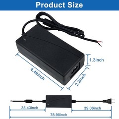 DC 12V Linear Actuator Heavy Duty 2″~40″ Long Stroke 5mm/s 36in 3000N Waterproof