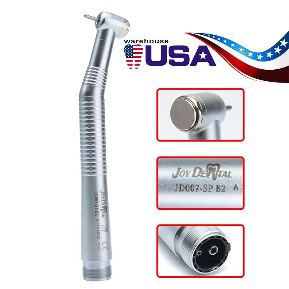 AZDENT Dental Pana Max Air Push Button High Speed Handpiece Turbine 2Hole